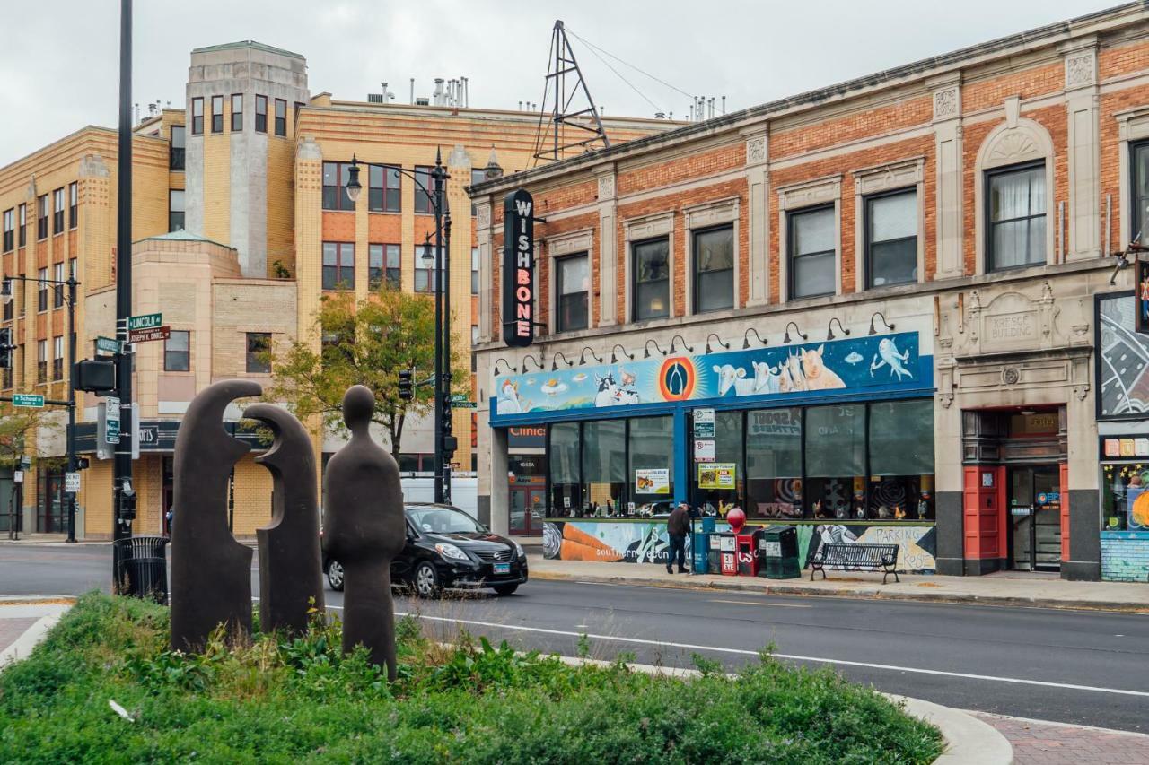 1Br Modern Apt In The Heart Of The City - Marshfield G Chicago Exteriör bild